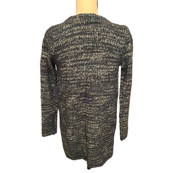 Loft Knit Cardigan Sweater Forest Green Size XS - Picture 4 of 5